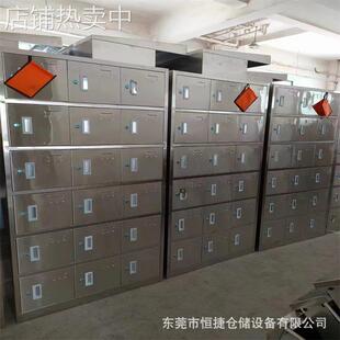 工厂不锈钢鞋柜员工双层更衣柜厂家可定201/304材质加厚鞋柜