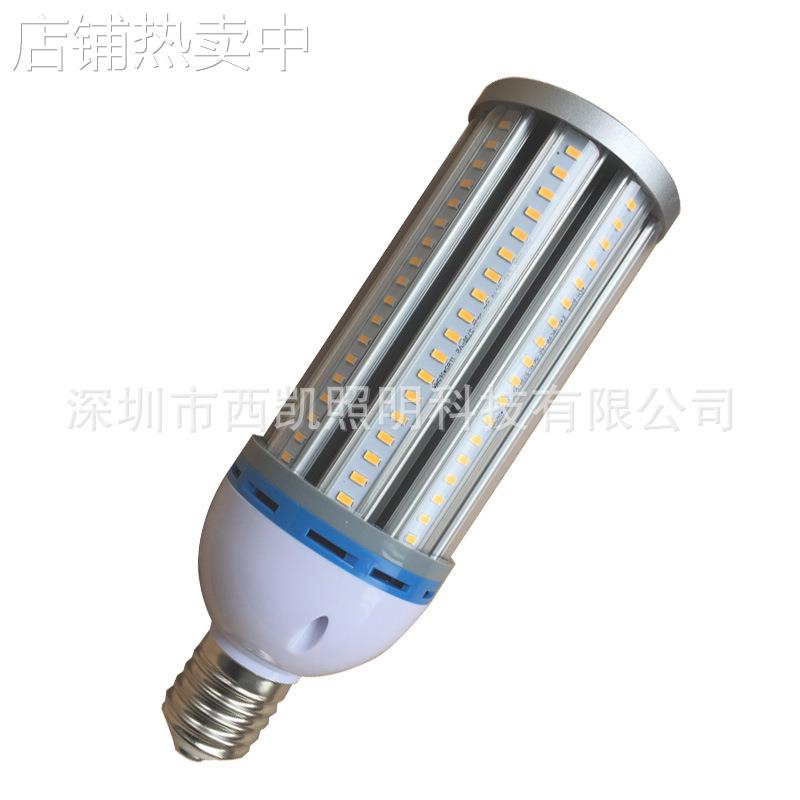 工厂直销大功率玉米灯65W E40 E27 100-277V 360°高光效铝材灯泡