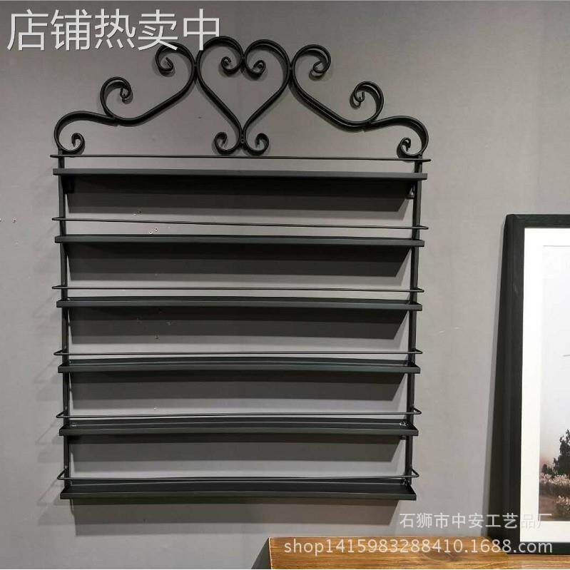 壁挂六层架指甲油展示架收纳架化妆品架子架包邮