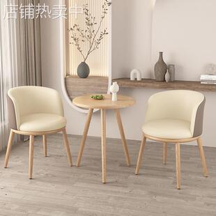 阳台小桌椅简约现代阳台桌椅组合网红休闲区布置茶桌椅组合三件套