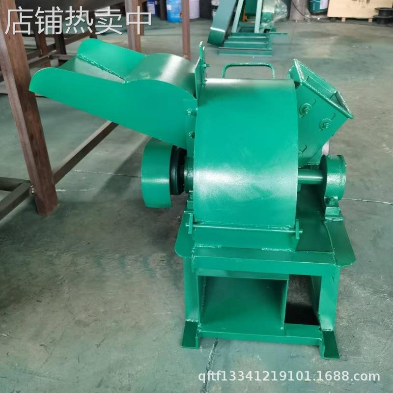 干鲜两用树枝粉碎机 发泡板粉碎机 定制移动式双料口废木头粉碎机