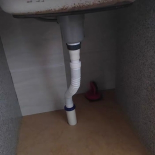 排水管软管接口洗手间弯曲下面台盆防臭防腐拖把池洗脸盆地漏万能