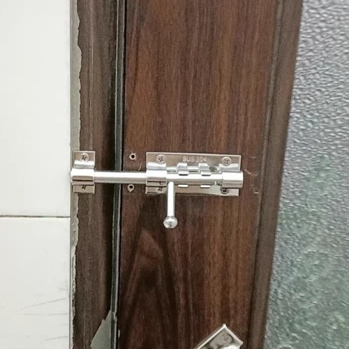 门闩门栓防盗门插销插门门窗加长锁扣天地加粗门扣304不锈钢加厚