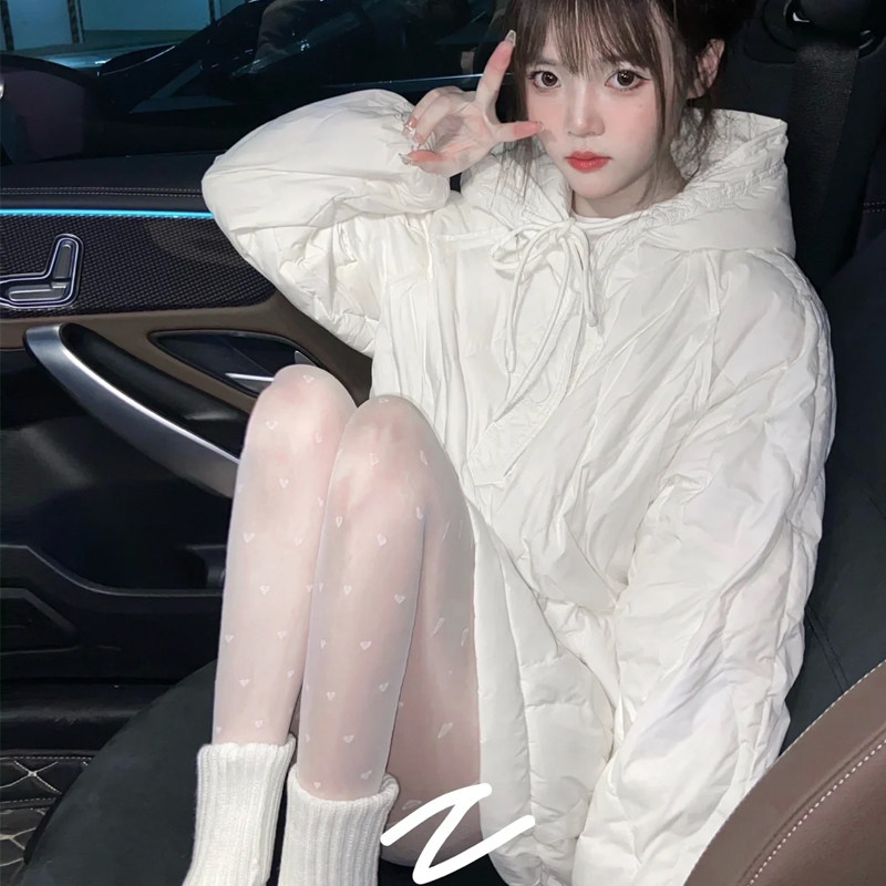 白色0D加厚圆点爱心黑丝袜性感一体式连裤袜光腿神器假透肉波点,女士内衣/男士内衣/家居服,连裤袜/打底袜,淘宝优惠券,粉丝福利购,淘宝优惠卷