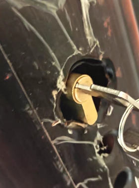 家用大门防盗门防撬锁芯双面全铜通用型进户门AB门锁老式入户门