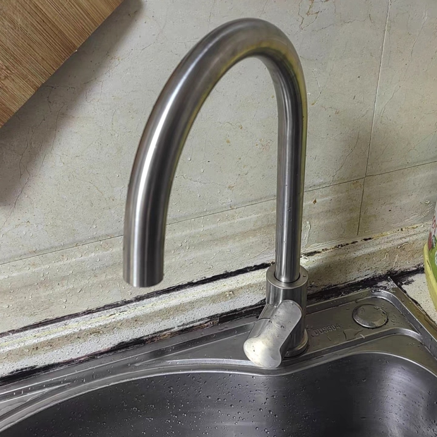 防溅洗菜盆台上不锈钢304防喷溅水龙头厨房家用可旋转冷热增压,家装主材,厨房龙头,淘宝优惠券,粉丝福利购,淘宝优惠卷