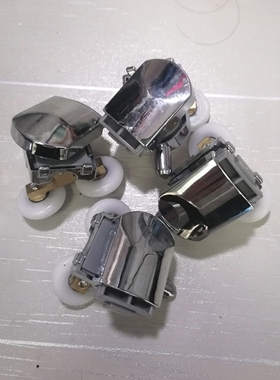 滑轮弧形滚轮淋浴房五金摇摆轮吊轮老式玻璃门配件圆弧推拉门浴室