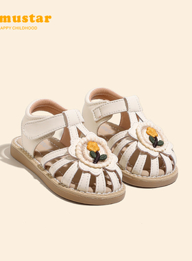 女宝凉鞋2025夏季新款软底学步婴儿夏鞋洋气公主鞋夏款女宝宝鞋子