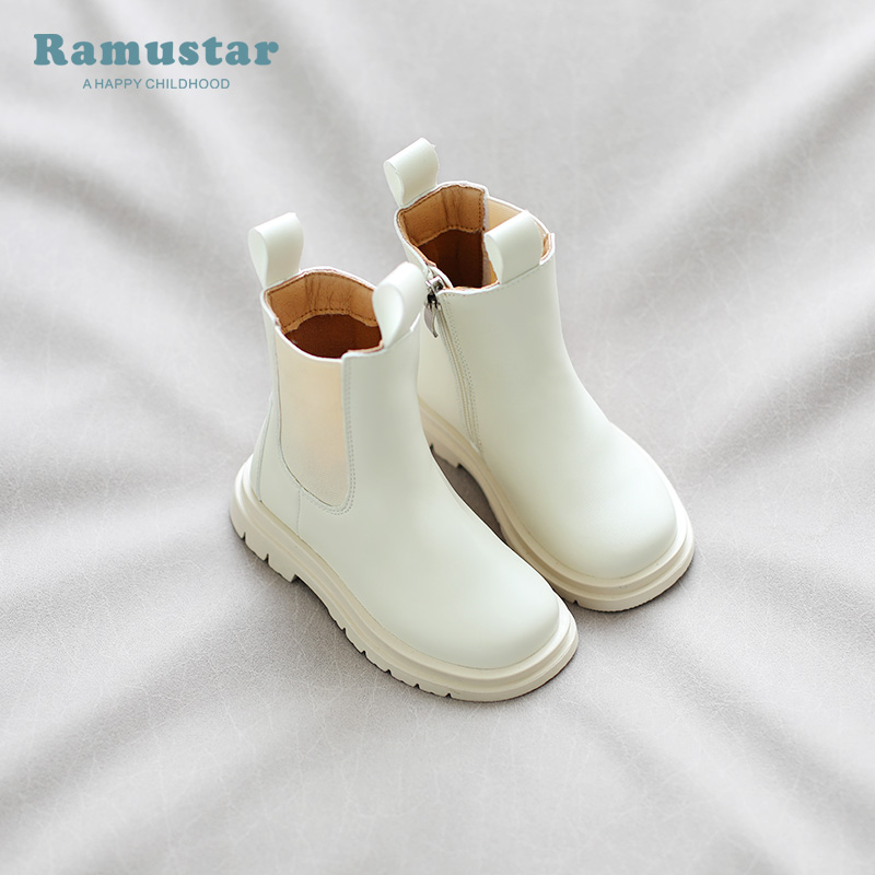 宝宝靴子秋冬童鞋女软底学男