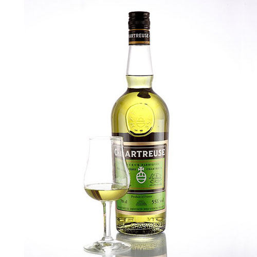 chartreuse liqueur 查特绿香甜酒 黄利口酒可先 鸡尾酒法国洋酒