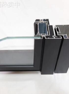 厂家 83款 内钢外铝 双玻百叶办公隔音加厚玻璃隔断 铝型材