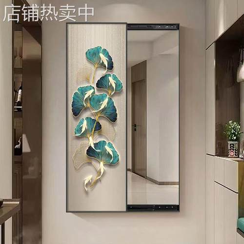 来图制作婚纱照全身镜子装饰画全家福图片隐藏推拉式穿衣镜挂画