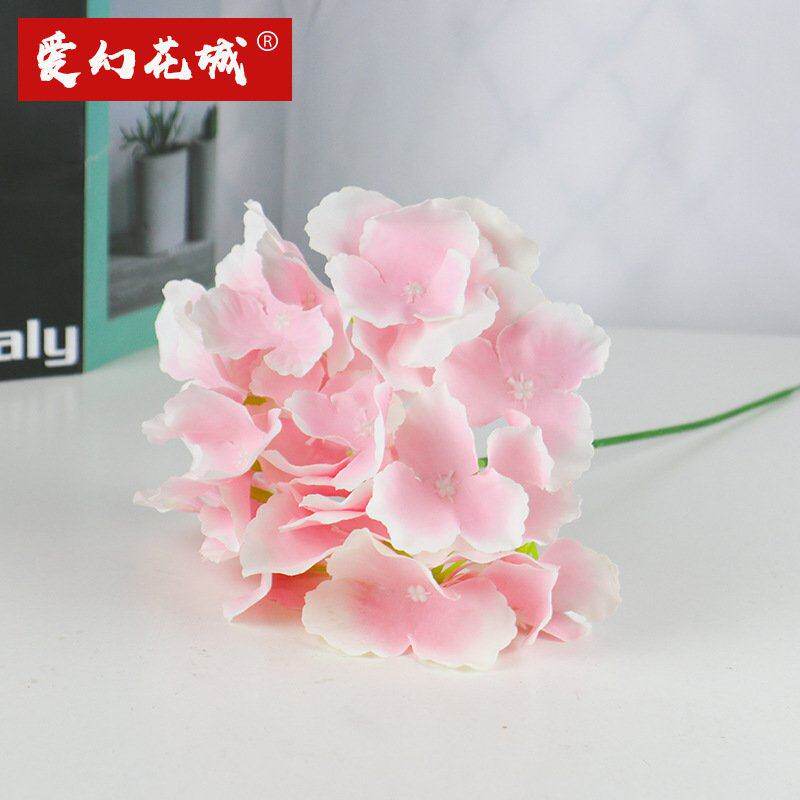 厂家绣球仿真人造花欧式单支绣球婚庆家居装饰假花路引造型