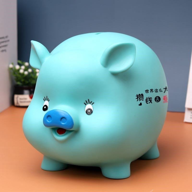 猪猪存钱罐可以取出儿童储钱罐2021年新款实用只存不取储蓄罐卡通