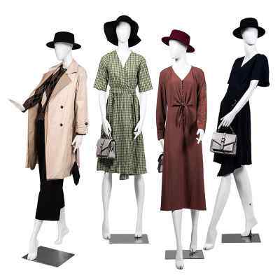 高端服装店模特道具女全身女装休闲白色组合人台婚纱展示模特假人