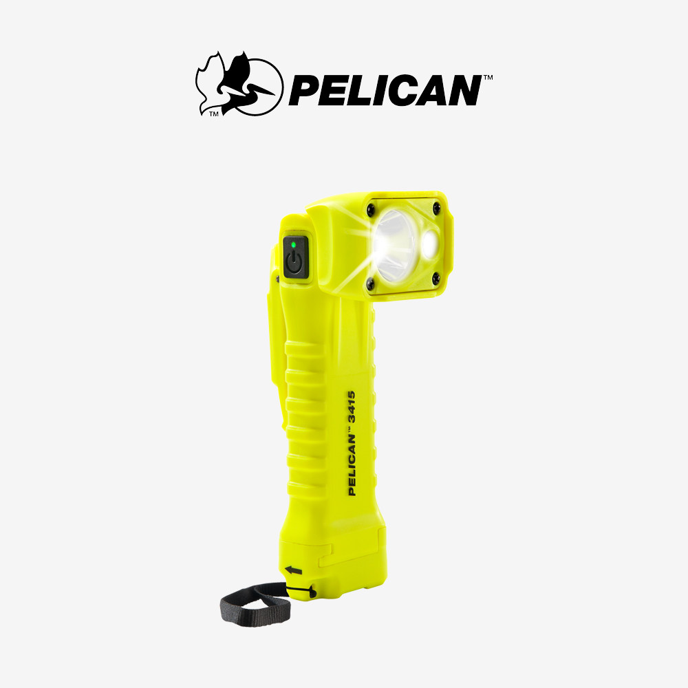 派力肯PELICAN3415中型LED防爆手电筒超长续航工业级火灾消防专用
