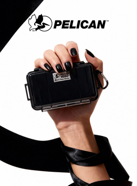 PELICAN派力肯1050户外防爆防水盒手机收纳盒 塘鹅安全防护箱包邮