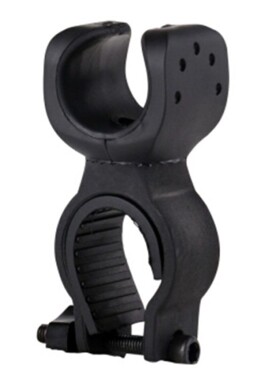 神火(SupFire)强光手电筒专用骑行夹子自行车灯架 360度旋转手