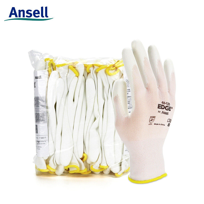 ANSELL 劳保手套48-125耐磨抗撕裂PU涂层12双|ruв категории оборудование/инструменты, строительство защиты, стороны защиты, обеспыленным перчатки - от Buy2taobao.com для оказания профессиональной услуги покупки агента Taobao