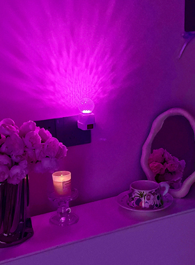 星星碎落成河~氛围灯卧室情调床头灯情侣浪漫睡眠灯LED节能小夜灯