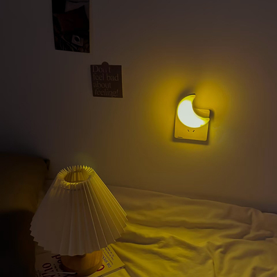 床头小夜灯光控感应节能睡眠灯