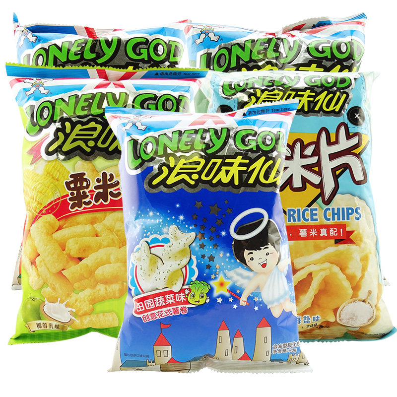 旺旺浪味仙70g*2薯片批发整箱薯卷蔬菜口味马铃薯土豆片休闲零食_虎窝淘