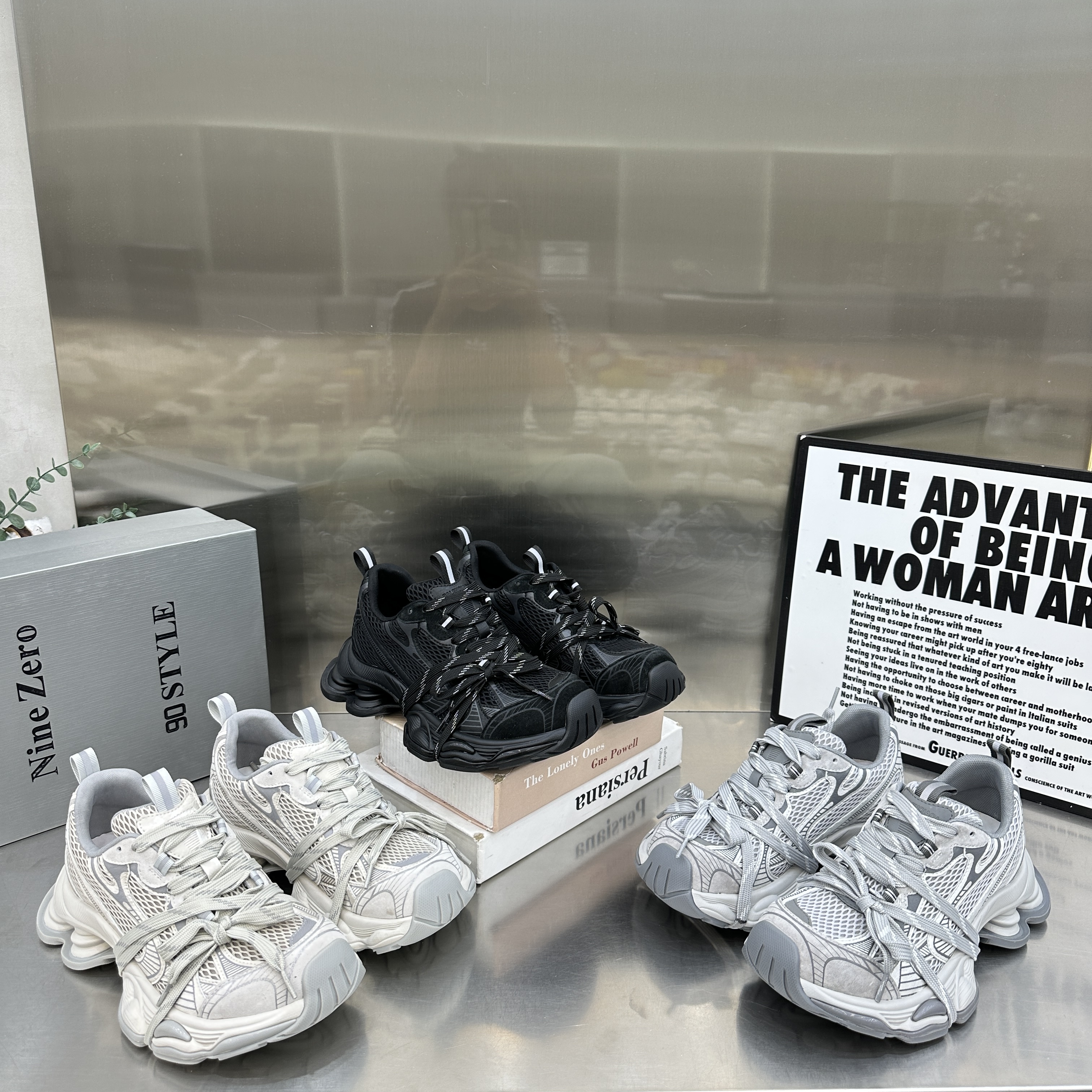 欧货潮品2026早春新款真皮厚底绑带老爹鞋舒适洋气增高休闲运动鞋