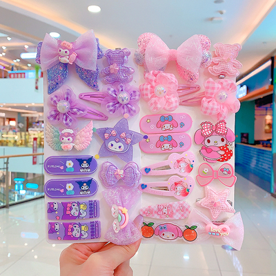 库洛米儿童发夹女孩碎发刘海夹发卡头饰女童2025新款宝宝发饰夹子