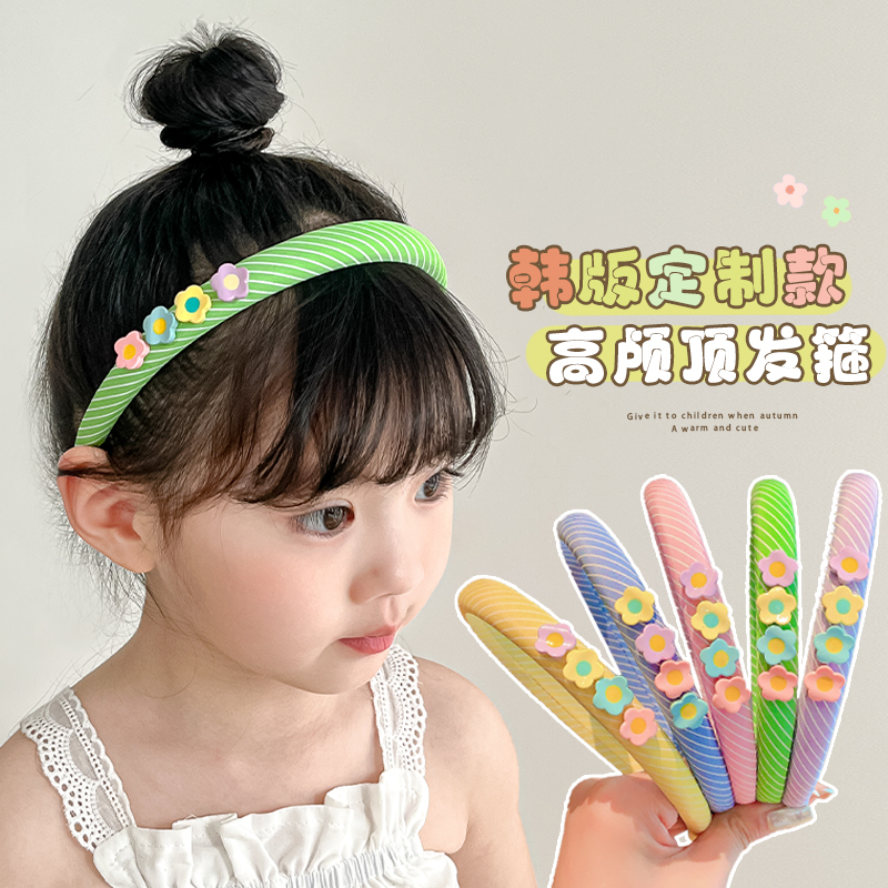 儿童发箍女童不勒头2025新款宝宝发卡头饰小女孩发捆压发头箍发饰