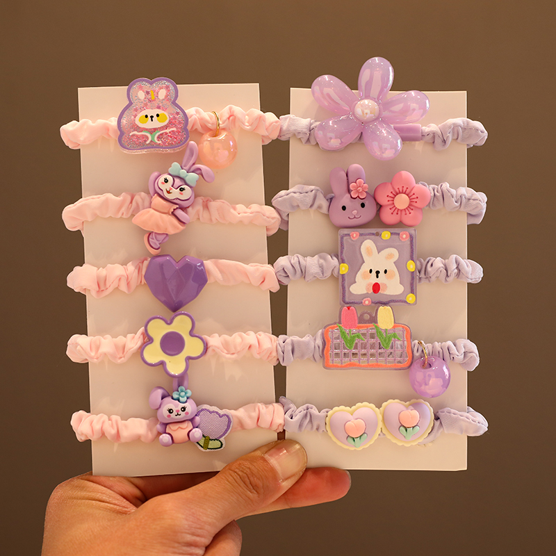 韩版公主皇冠发绳儿童可爱橡皮筋