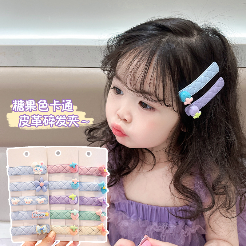 朵菲猫甜美可爱糖果色发夹
