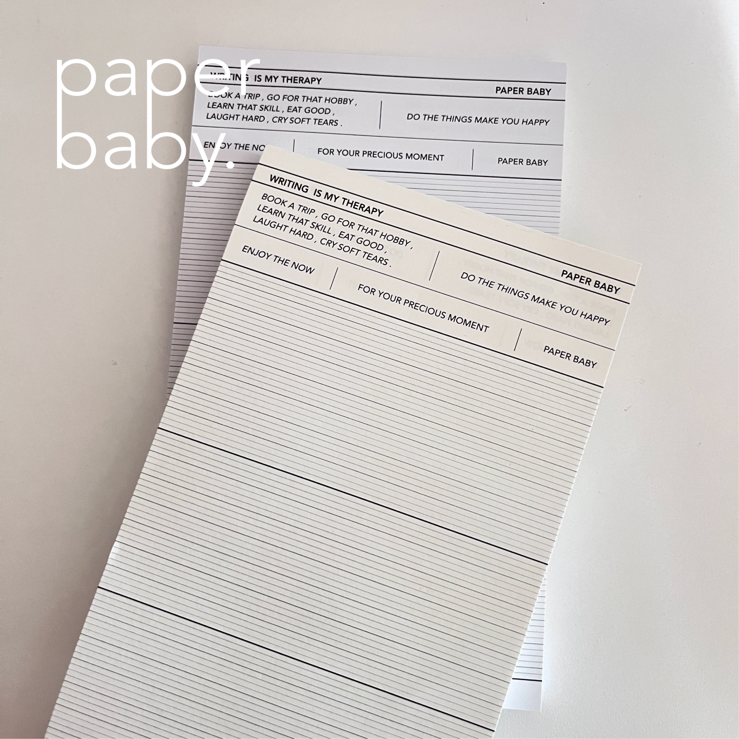 paperbaby治愈处方拍纸本便签本