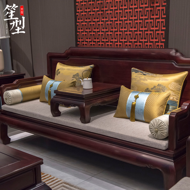 中式高端红木沙发坐垫古典罗汉床座垫古风靠垫抱枕四季通用定制,居家布艺,沙发垫,淘宝优惠券,粉丝福利购,淘宝优惠卷