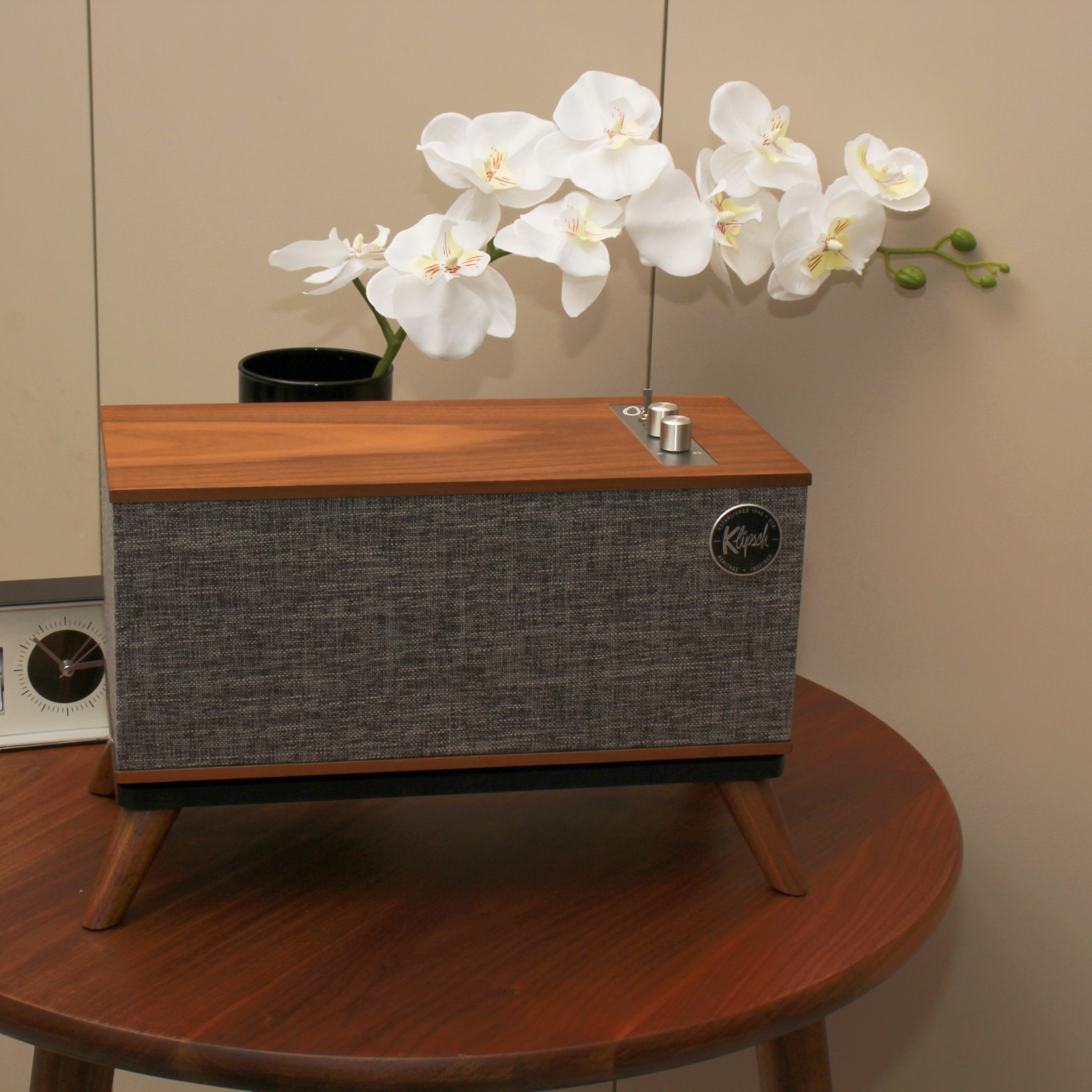 Klipsch/杰士 The Three 3 PLUS ONE 3代无线桌面音箱实木支架