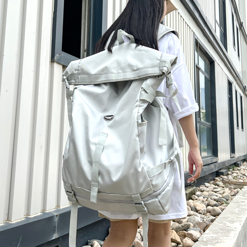 双肩包短途旅行包女轻便超大容量