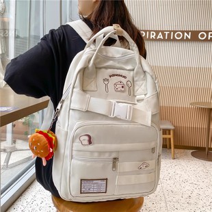 初中生书包女大学生韩系学院风大容量电脑中学生日系背包女双肩包