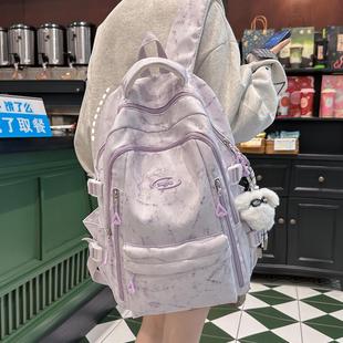 日系大学生书包女高中学生初中生校园风小学生背包女双肩包2025款