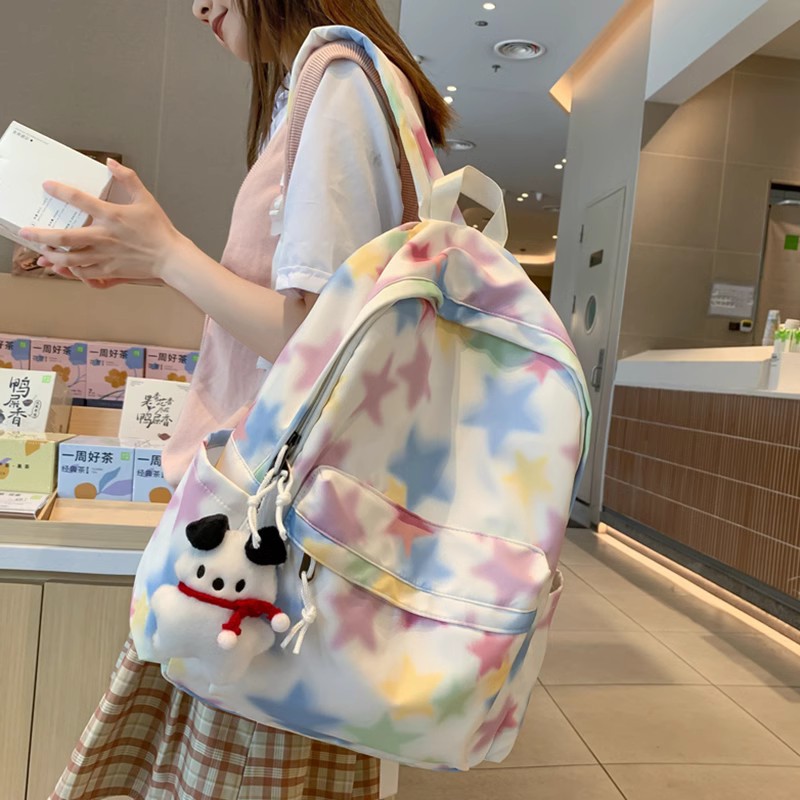 2025新款书包女大学生小众双肩包