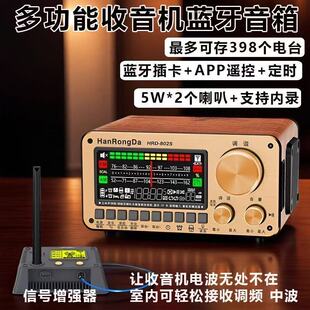 HRD-汉荣达802S高质感桌面双喇叭蓝牙音响电脑音响户外插卡播放器
