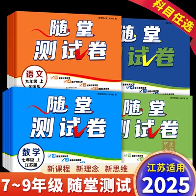 随堂测试卷七年级下册八九