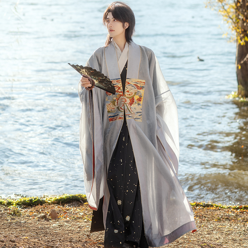 织金妆花双面补子明制补服