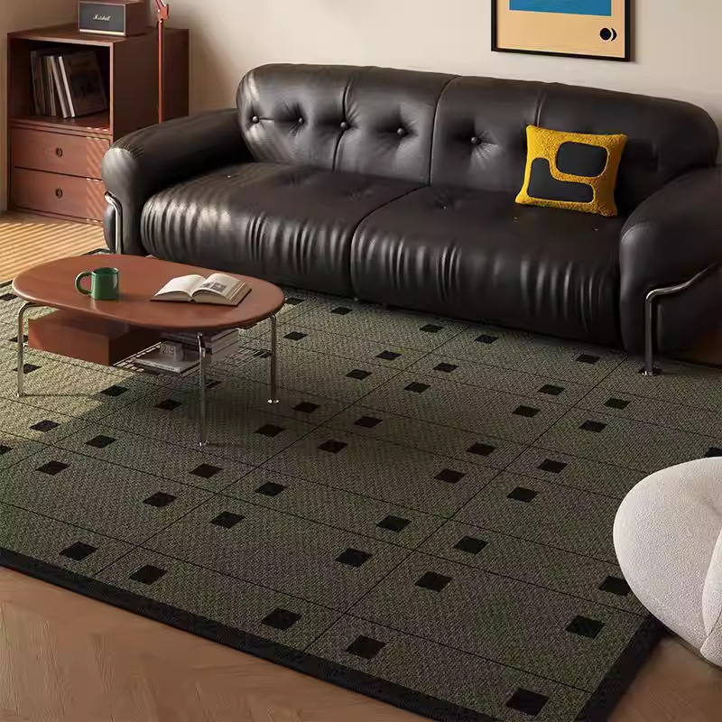 德国中古风客厅地毯卧室沙发地垫轻奢高级感床边地毯耐脏易打理,居家布艺,地毯,淘宝优惠券,粉丝福利购,淘宝优惠卷