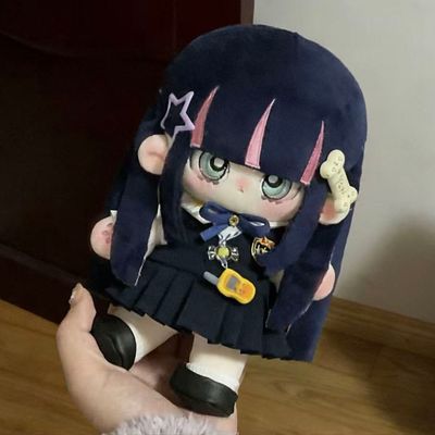 吊带袜天使动漫周边s妹属性棉花娃娃20cm卡通可爱同人毛绒玩偶