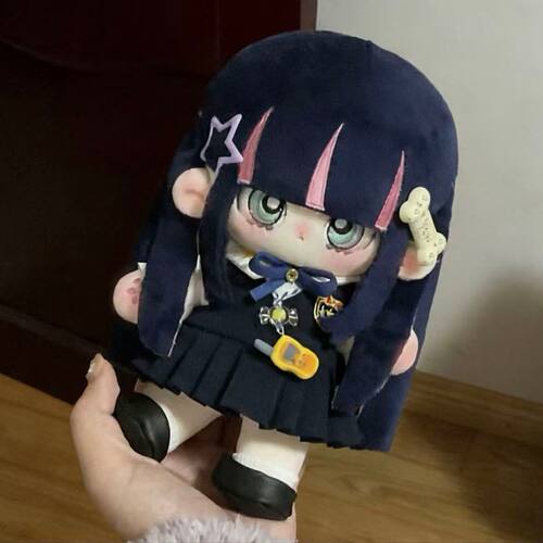 吊带袜天使动漫周边s妹属性棉花娃娃20cm卡通可爱同人毛绒玩偶