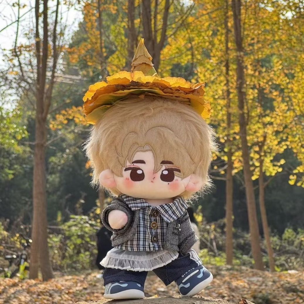 于适韩光煦20CM棉花娃娃适小煦明星同人周边玩偶公仔送人礼物