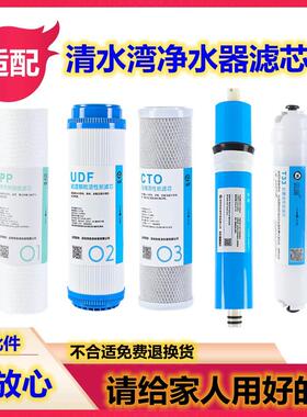 适用于清水湾净水器滤芯RO-9A/9B/9C/9D/3H/Y/1EC冷热一体机内芯