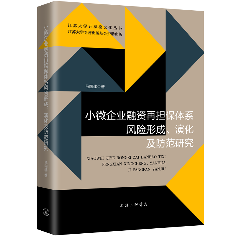 小微企业融资再担保体系风险形成、演化及防范研究