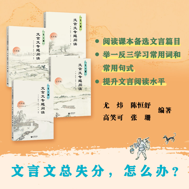 “1+X”文言文专题阅读（八年级）怎么样,好用不?