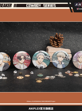 【现货 ANIPLEX】WIND BREAKER 防风铃 私服盲抽反光徽章 吧唧