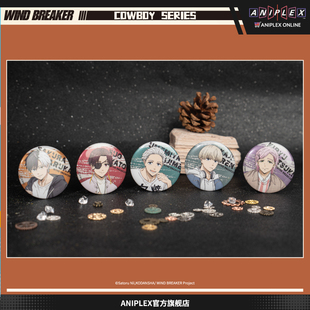 WIND ANIPLEX BREAKER 防风铃 吧唧 私服盲抽反光徽章 现货